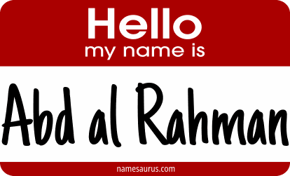 Hello my name is Abd al Rahman png download